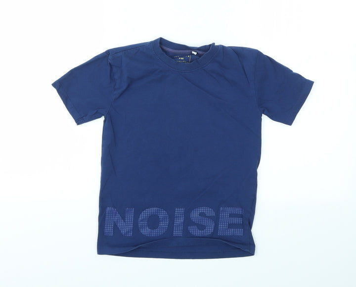 Outift Boys Blue   Basic T-Shirt Size 7 Years