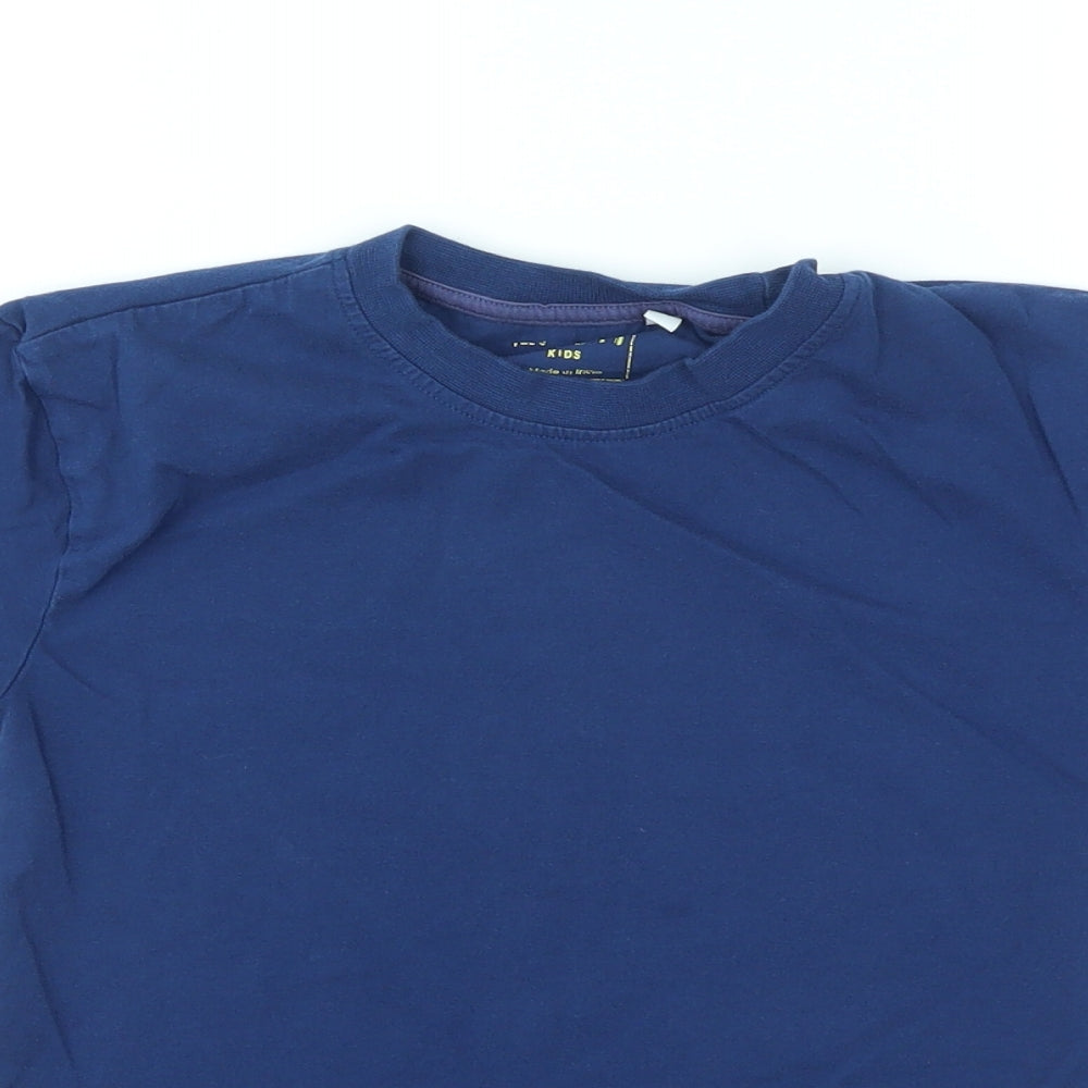 Outift Boys Blue   Basic T-Shirt Size 7 Years