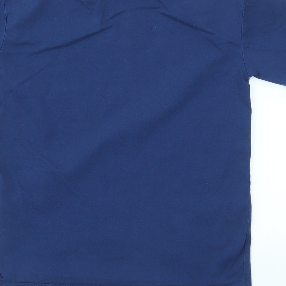 Outift Boys Blue   Basic T-Shirt Size 7 Years