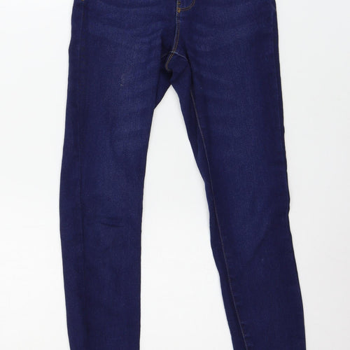 Denim & Co. Womens Blue  Denim Skinny Jeans Size 6 L24 in