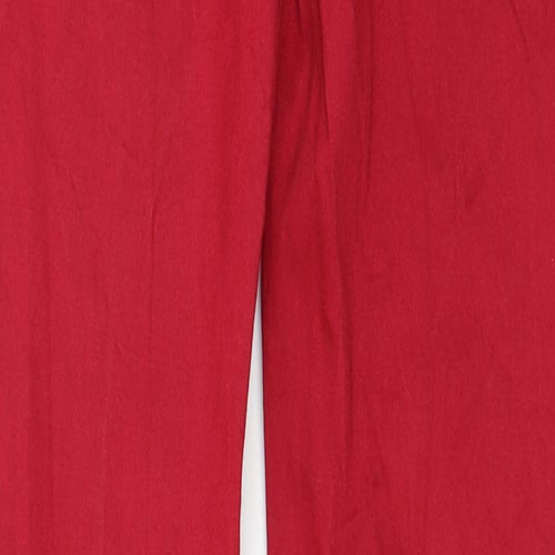 Reverse Womens Red  Denim Skinny Jeans Size 10 L30 in