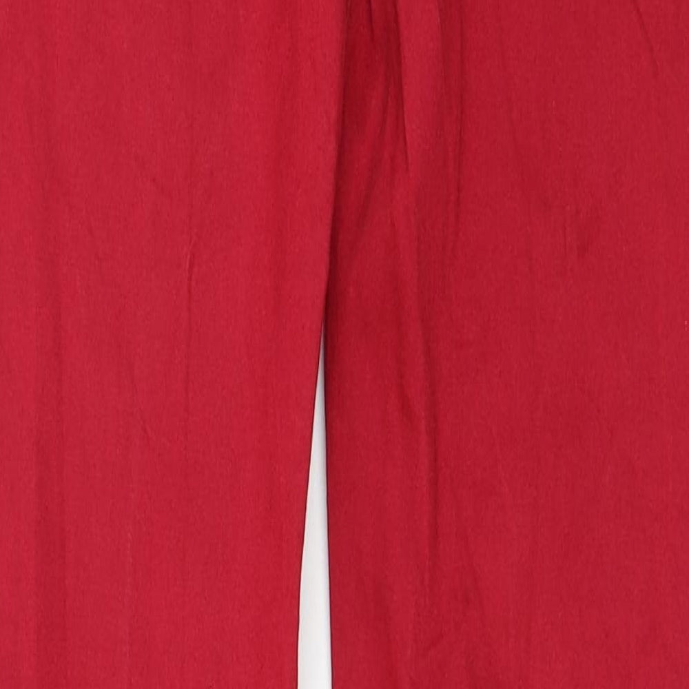 Reverse Womens Red  Denim Skinny Jeans Size 10 L30 in