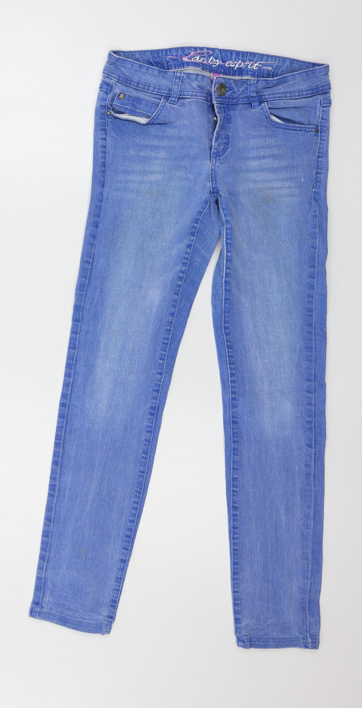 EDC Womens Blue Denim Skinny Jeans Size 30 in L28 in