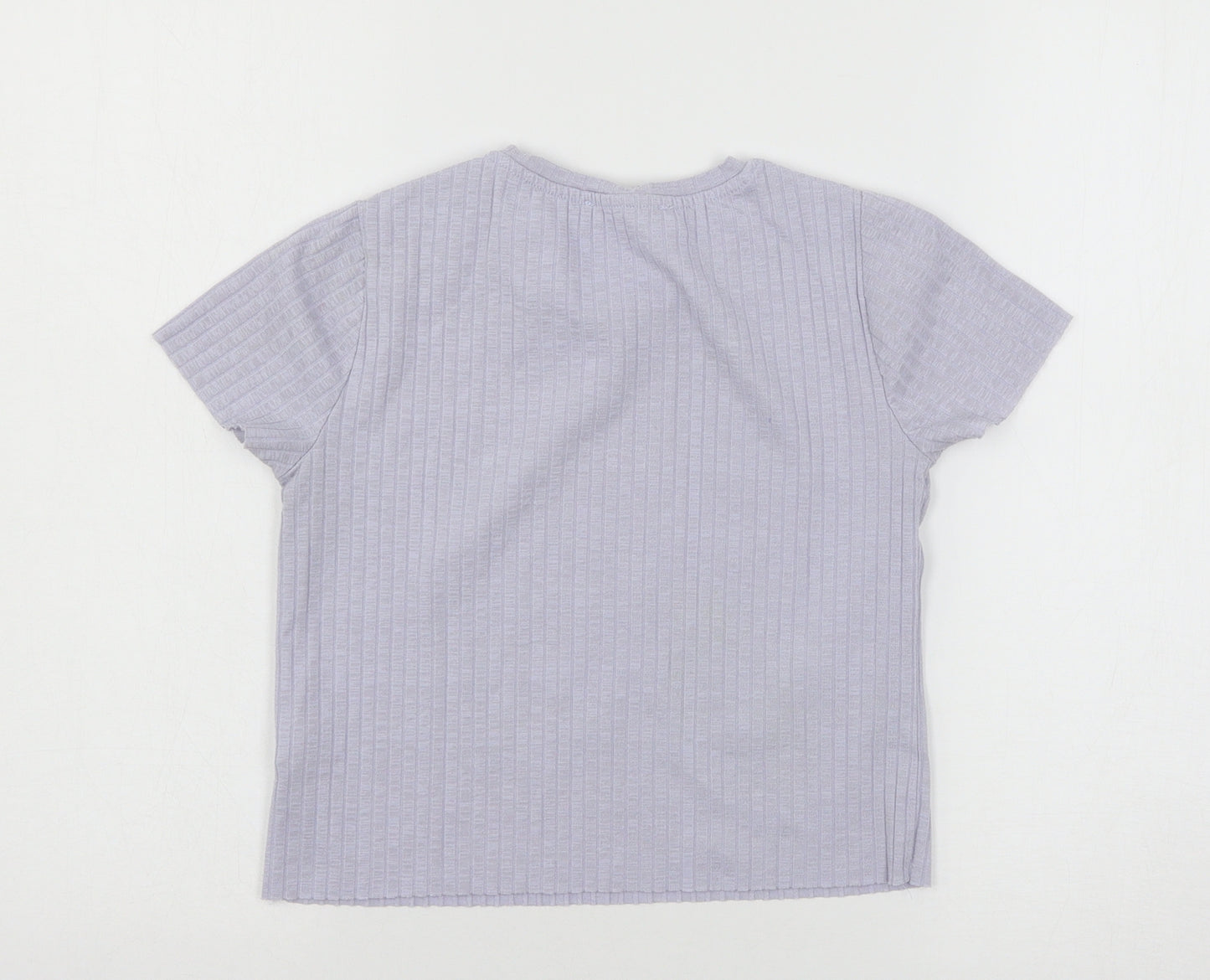 Primark Womens Purple  Jersey Basic T-Shirt Size 4