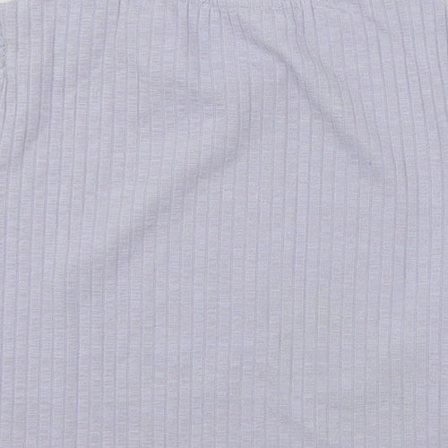 Primark Womens Purple  Jersey Basic T-Shirt Size 4