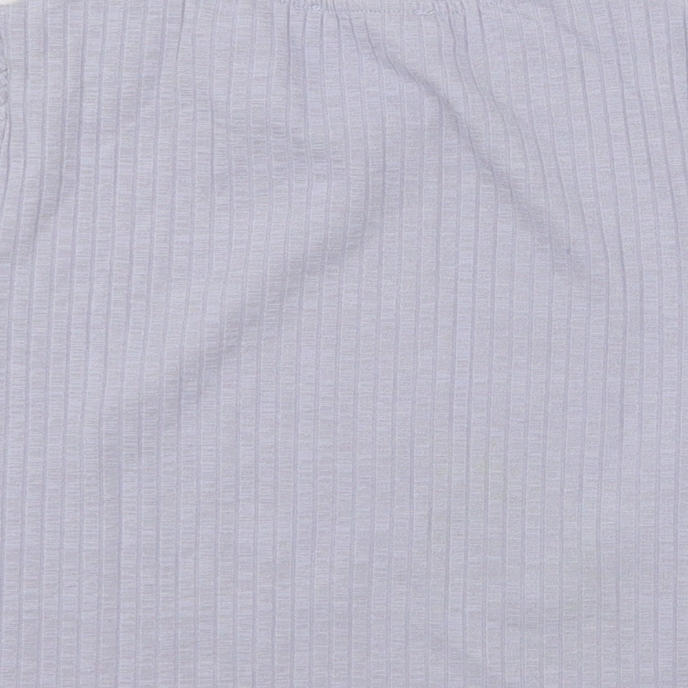 Primark Womens Purple  Jersey Basic T-Shirt Size 4
