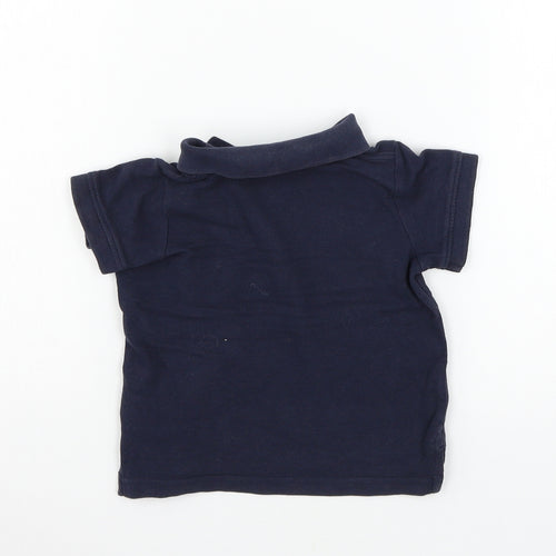 Lupliu Boys Blue  Jersey Basic T-Shirt Size 24 Months