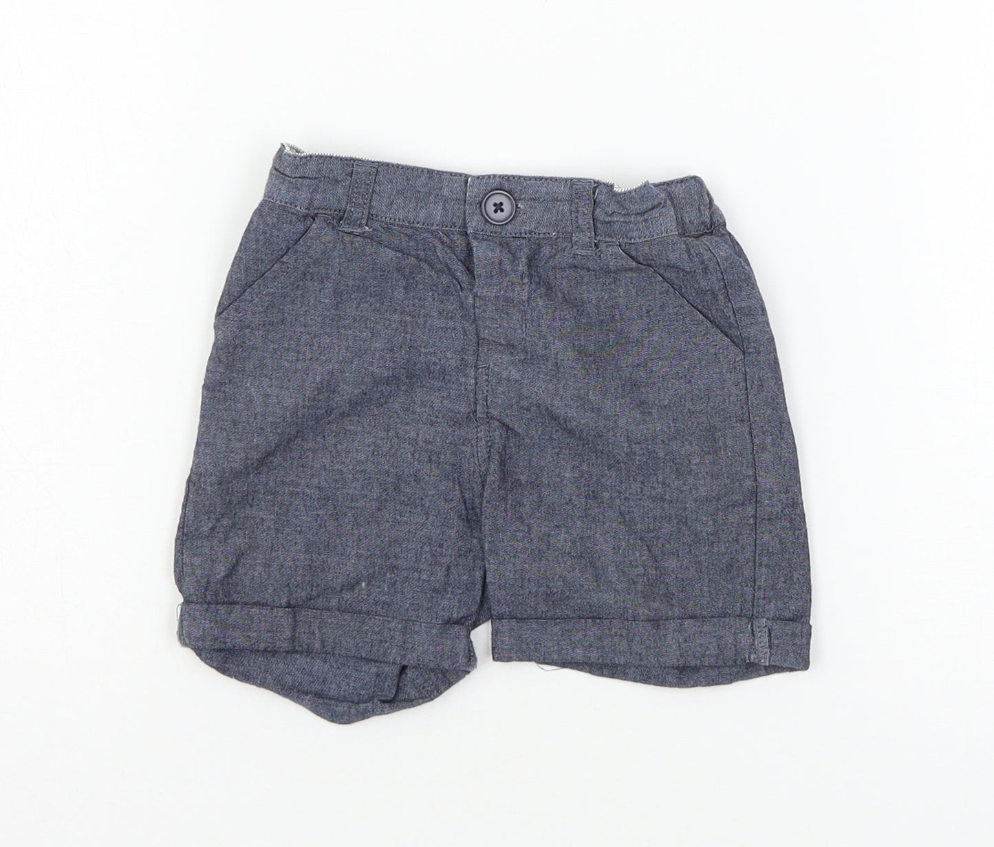 La Redoute Boys Blue   Cropped Trousers Size 18 Months