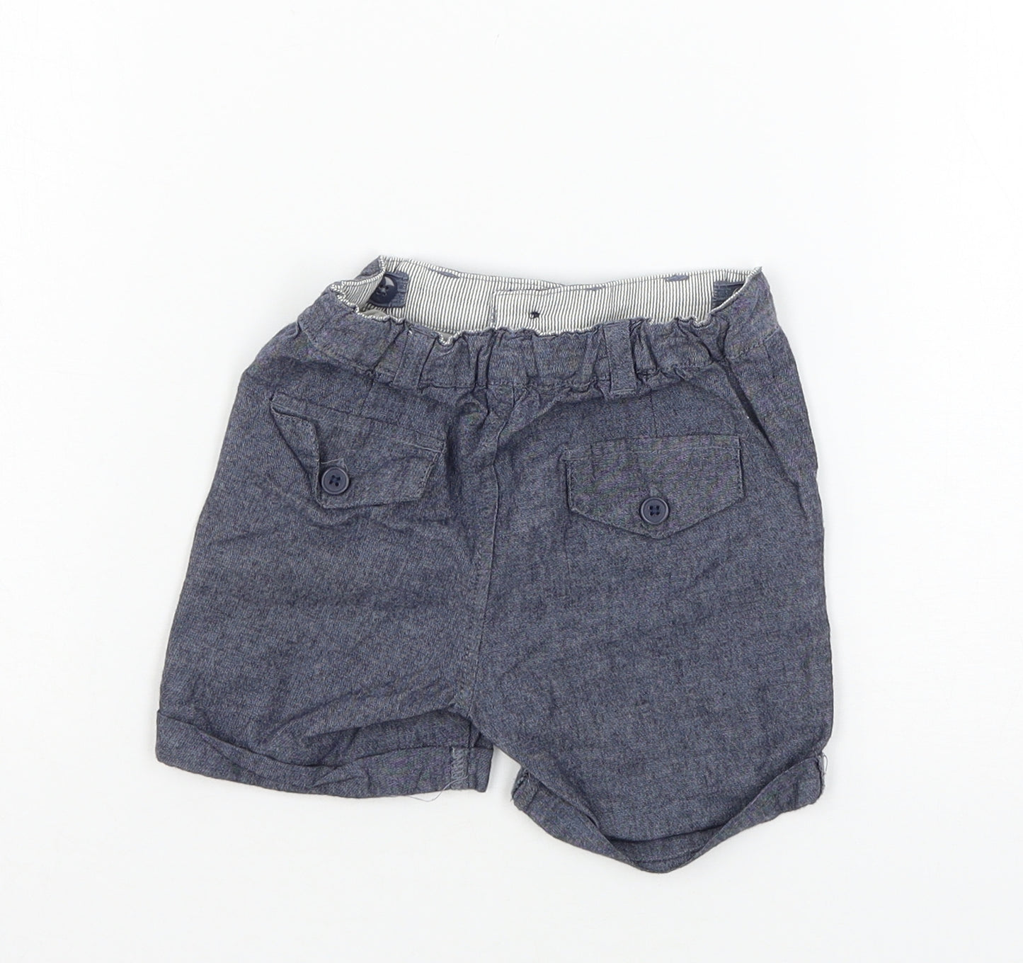 La Redoute Boys Blue   Cropped Trousers Size 18 Months