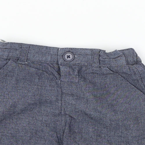 La Redoute Boys Blue   Cropped Trousers Size 18 Months