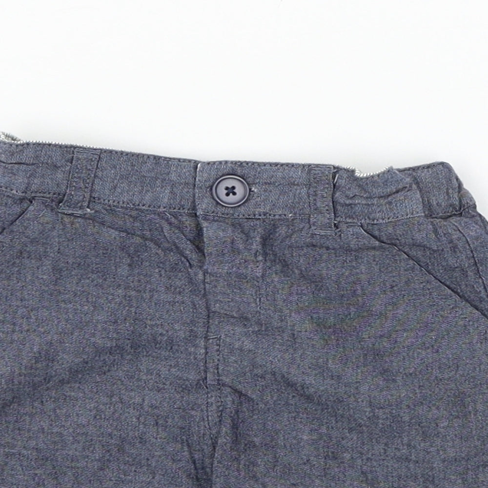 La Redoute Boys Blue   Cropped Trousers Size 18 Months