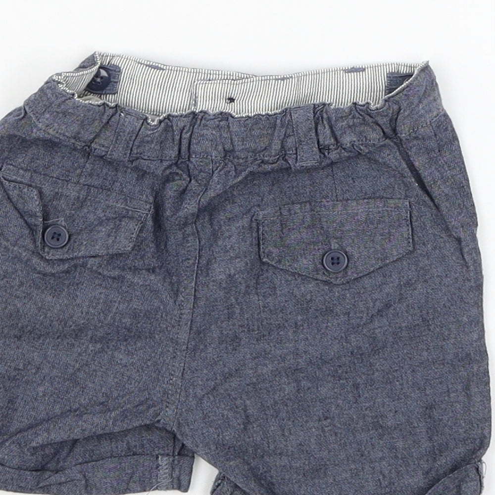 La Redoute Boys Blue   Cropped Trousers Size 18 Months