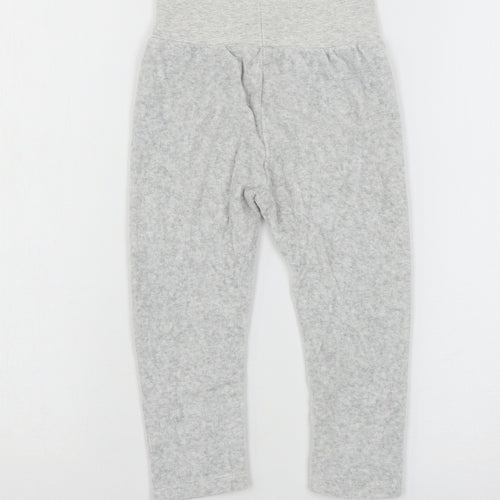 Lupilu Boys Grey  Jersey Jogger Trousers Size 12 Months