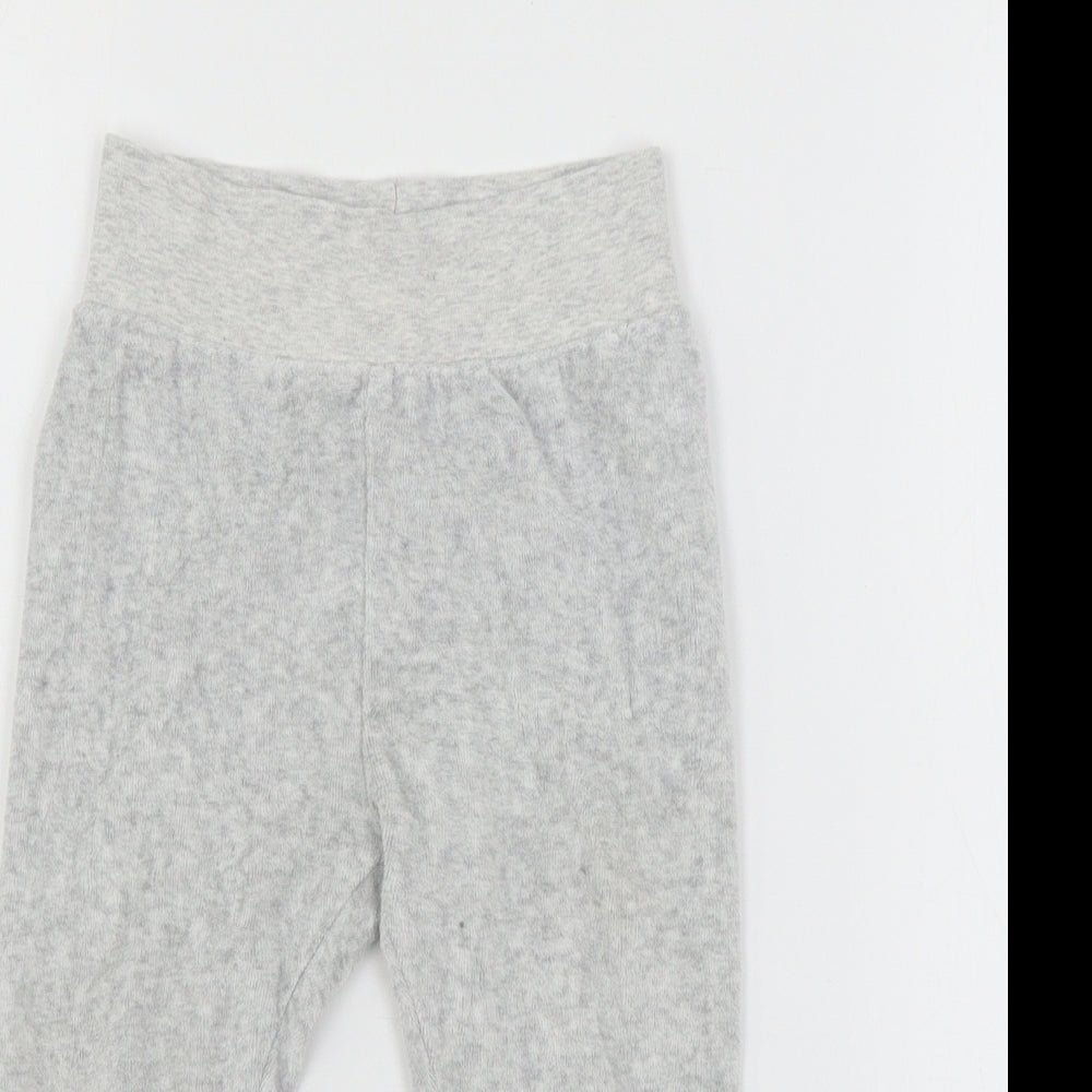 Lupilu Boys Grey  Jersey Jogger Trousers Size 12 Months