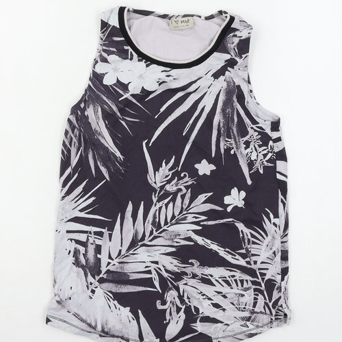 NEXT Boys Blue Geometric  Basic Tank Size 11 Years