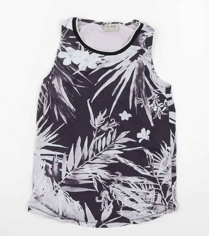 NEXT Boys Blue Geometric  Basic Tank Size 11 Years
