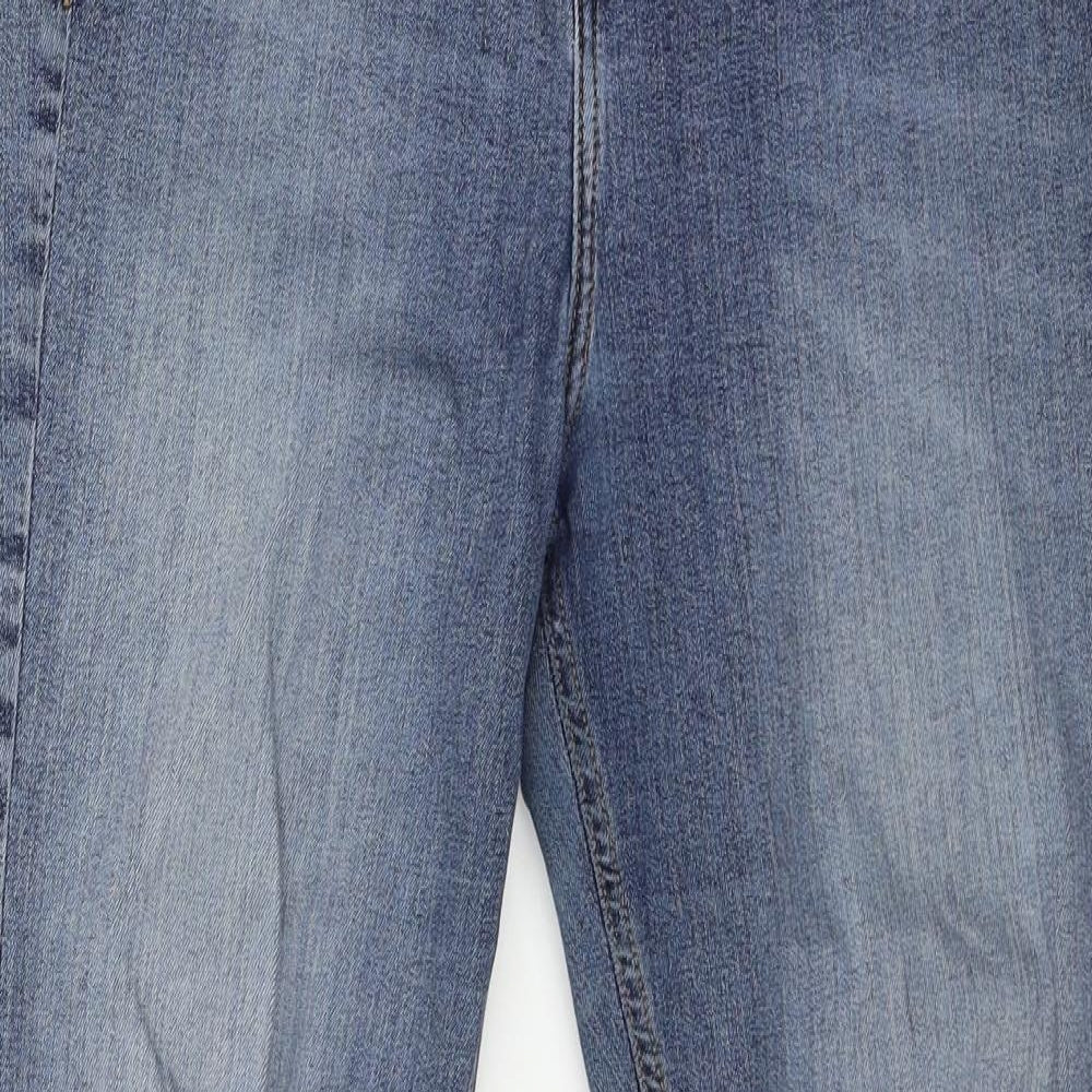 Topshop Womens Blue  Denim Skinny Jeans Size 30 in L32 in