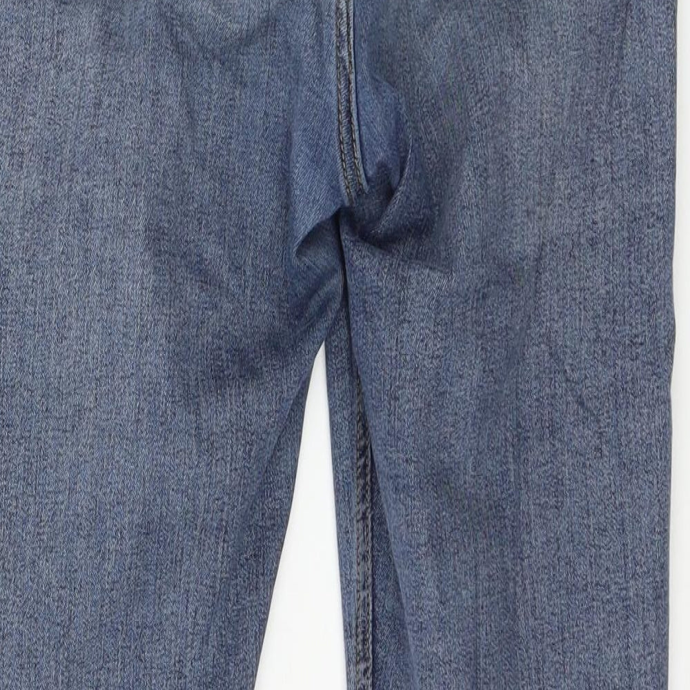 Topshop Womens Blue  Denim Skinny Jeans Size 30 in L32 in