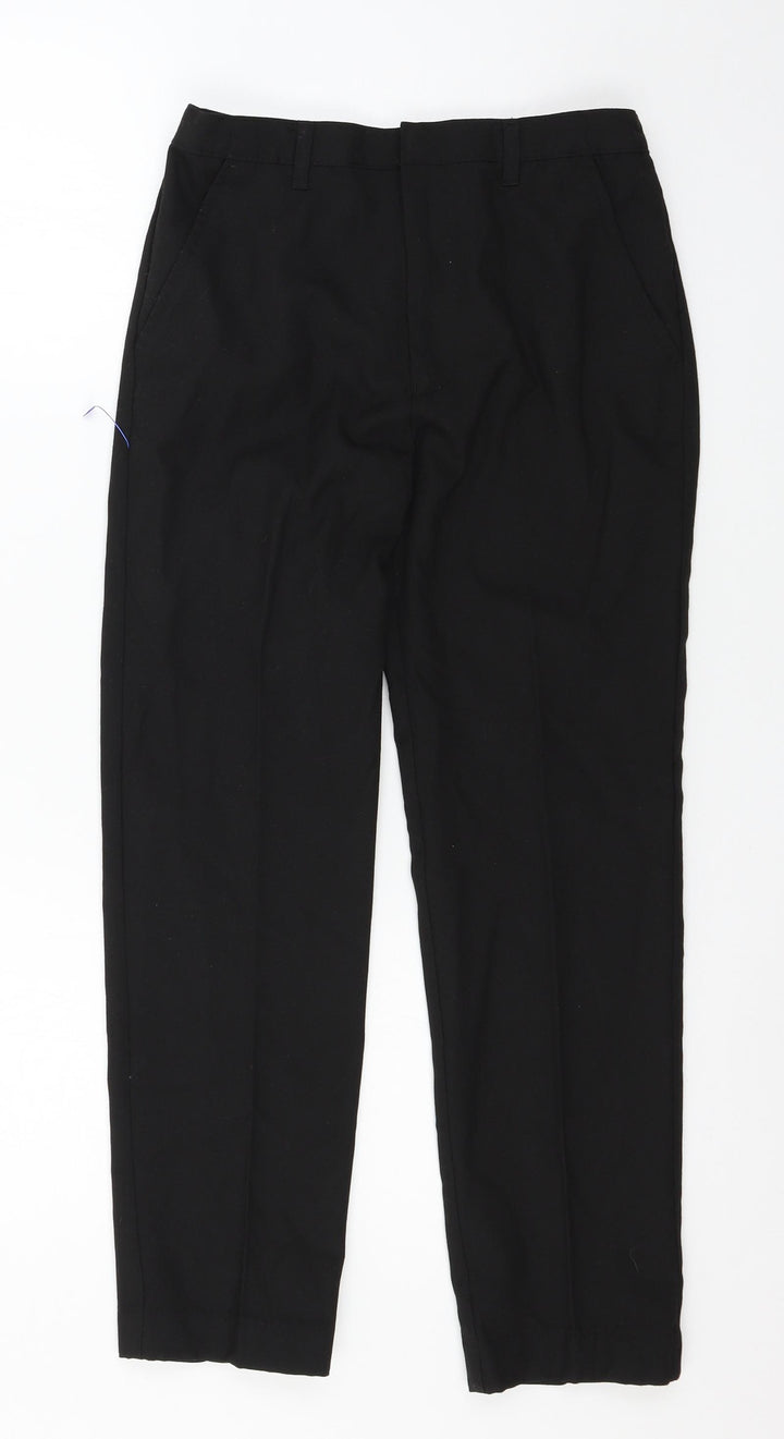 Nutmeg Boys Black   Dress Pants Trousers Size 11-12 Years