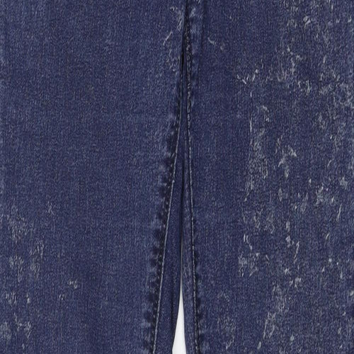 Denim & Co. Womens Blue  Denim Skinny Jeans Size 8 L32 in