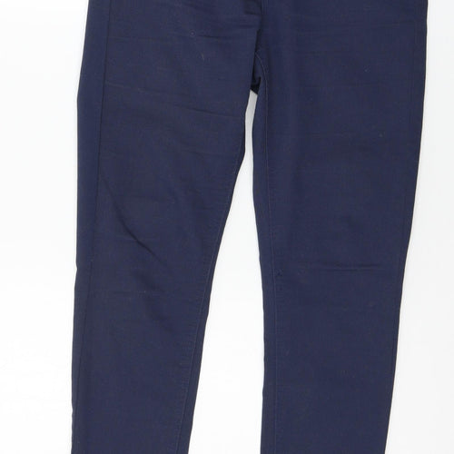 Bikbok Womens Blue  Denim Straight Jeans Size L L30 in