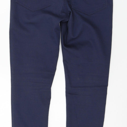 Bikbok Womens Blue  Denim Straight Jeans Size L L30 in