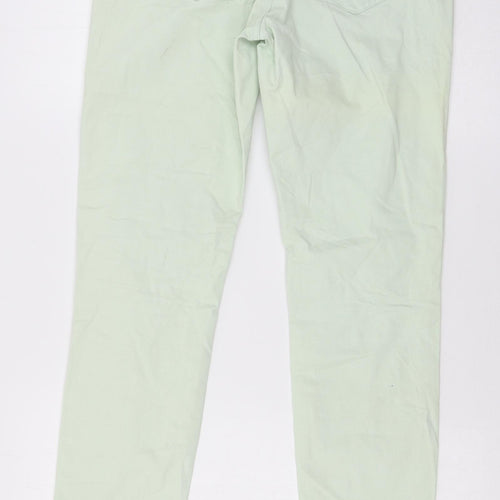 Laura Torelli collection Womens Green  Denim Skinny Jeans Size 8 L30 in