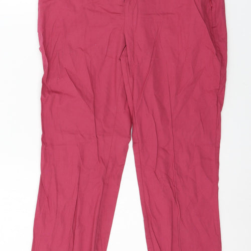 Atmosphere Womens Pink   Trousers  Size 10 L26 in