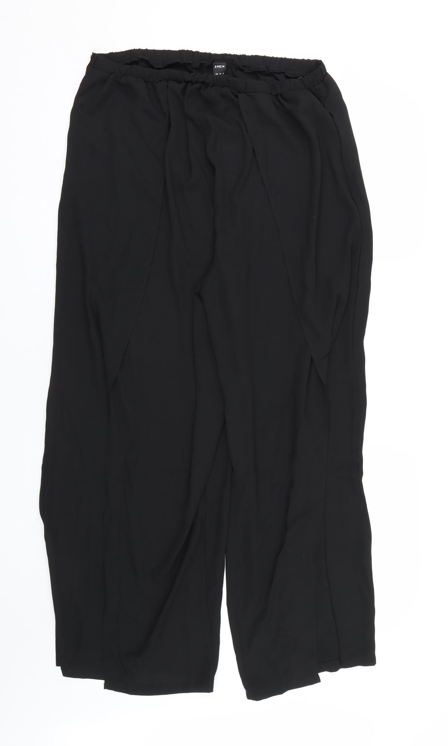 Shien Womens Black   Capri Trousers Size M L28 in