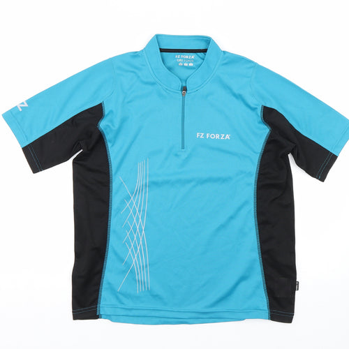 FZ Firza Womens Blue   Jersey T-Shirt Size XS
