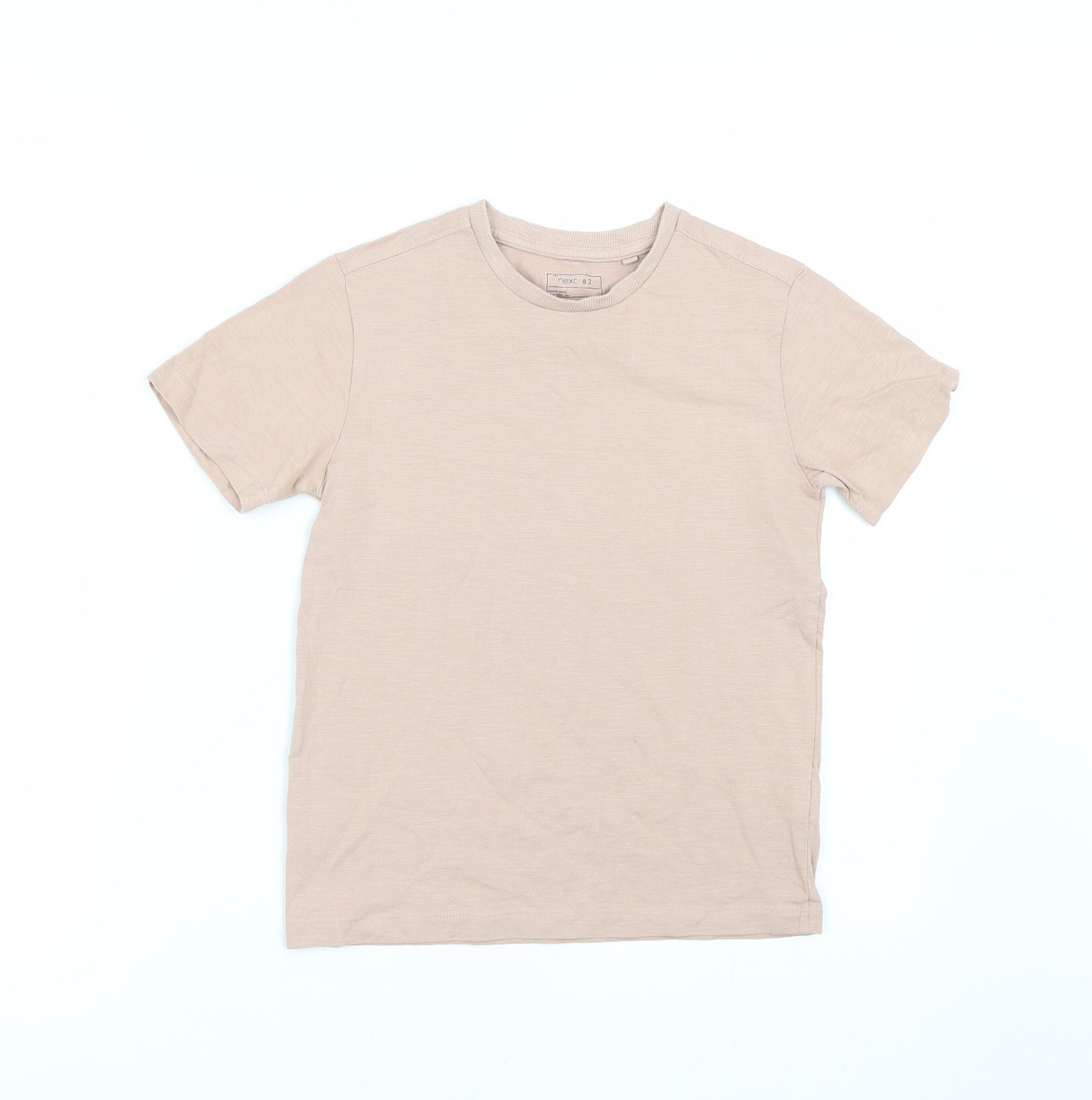 NEXT Boys Brown   Basic T-Shirt Size 7 Years