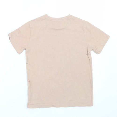 NEXT Boys Brown   Basic T-Shirt Size 7 Years
