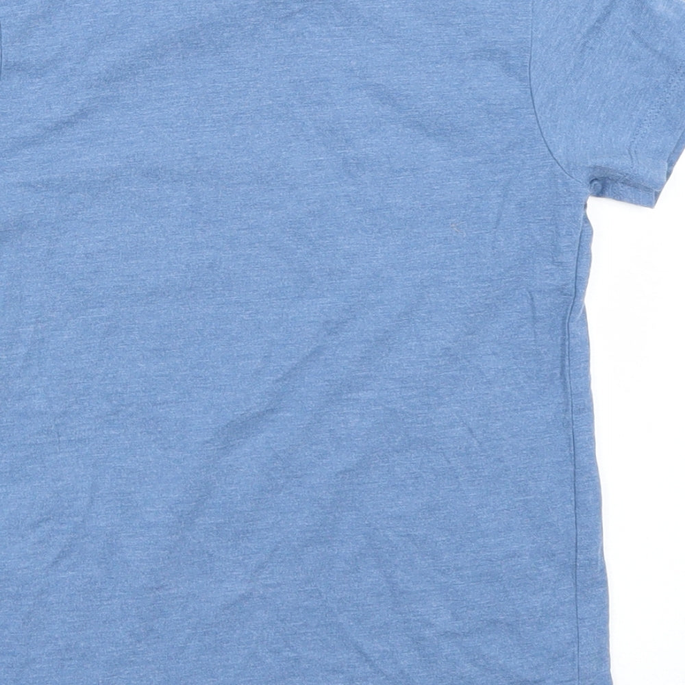 Matalan Boys Blue   Basic T-Shirt Size 6 Years