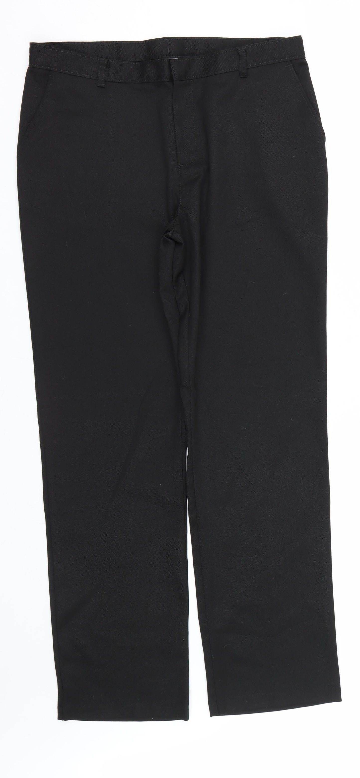George Boys Black   Dress Pants Trousers Size 15-16 Years