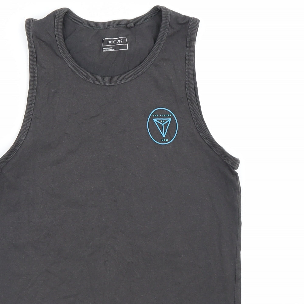 NEXT Boys Grey   Basic Tank Size 11 Years