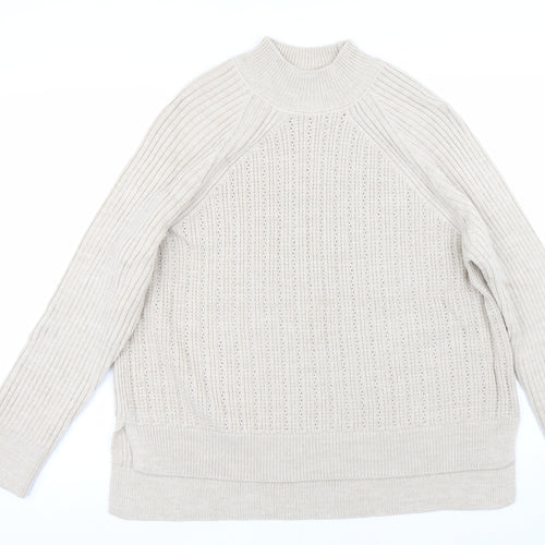 George Womens Beige   Pullover Jumper Size L