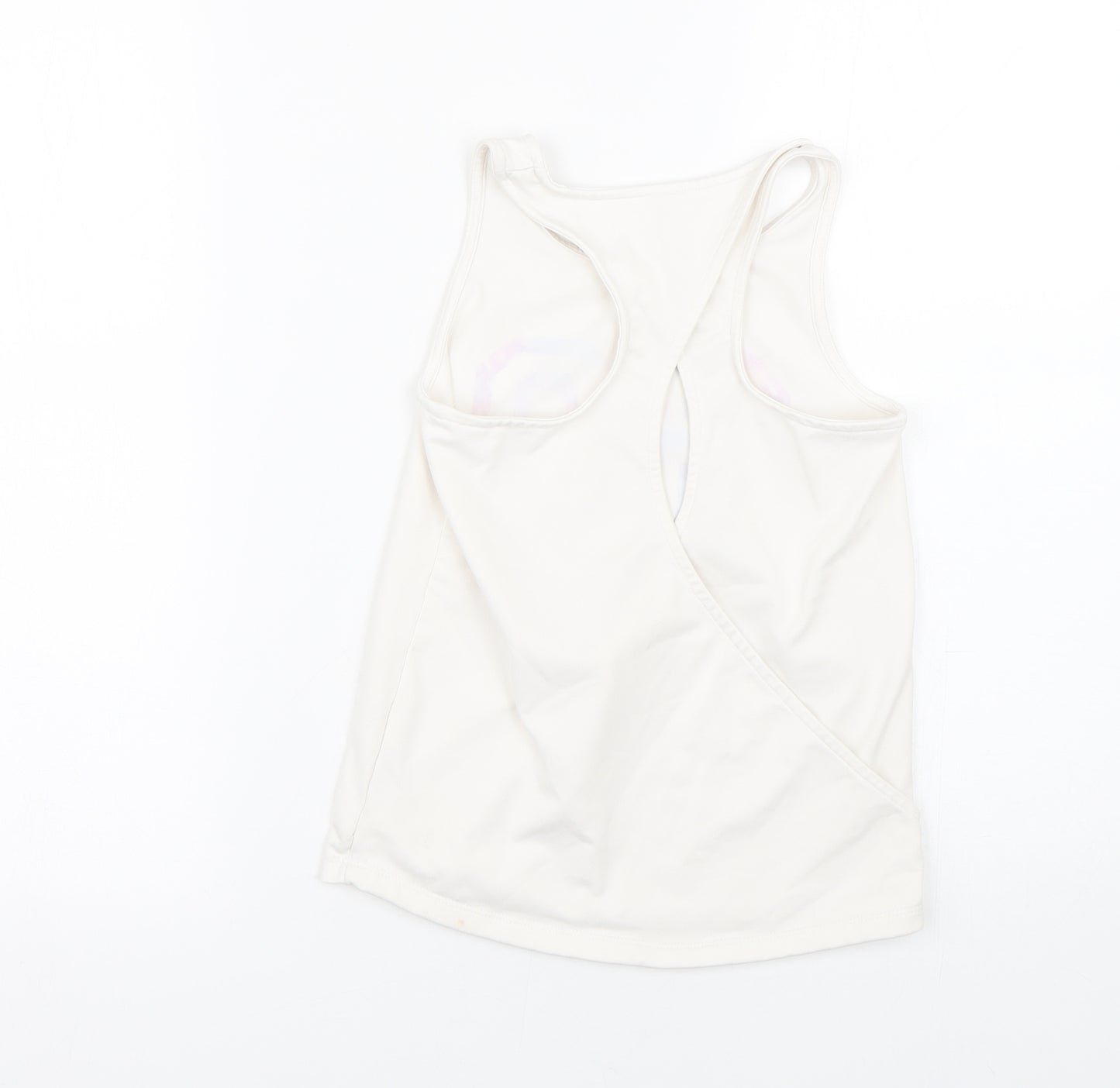 F&F Girls White   Basic Tank Size 8-9 Years