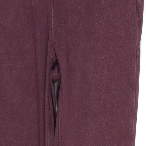 NEXT Womens Red  Denim Jegging Jeans Size 8 L25 in