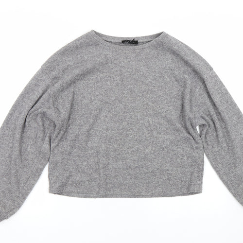 New look  Womens Grey   Pullover Jumper Size M