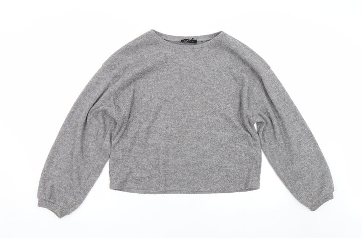 New look Womens Grey Pullover Jumper Size M