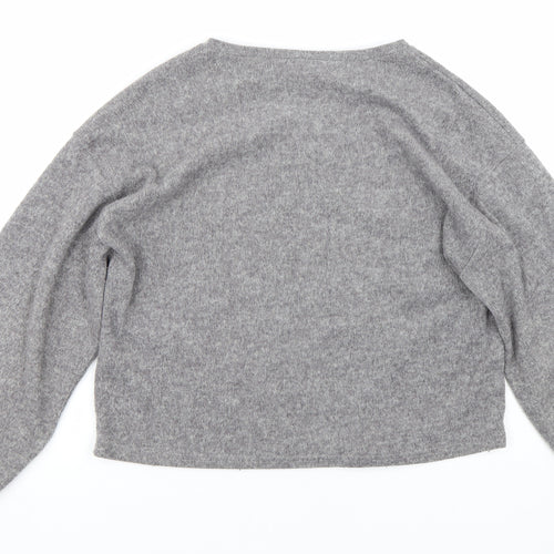 New look  Womens Grey   Pullover Jumper Size M