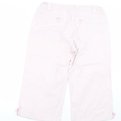 Olympus Womens Pink   Cropped Trousers Size 12 L20 in