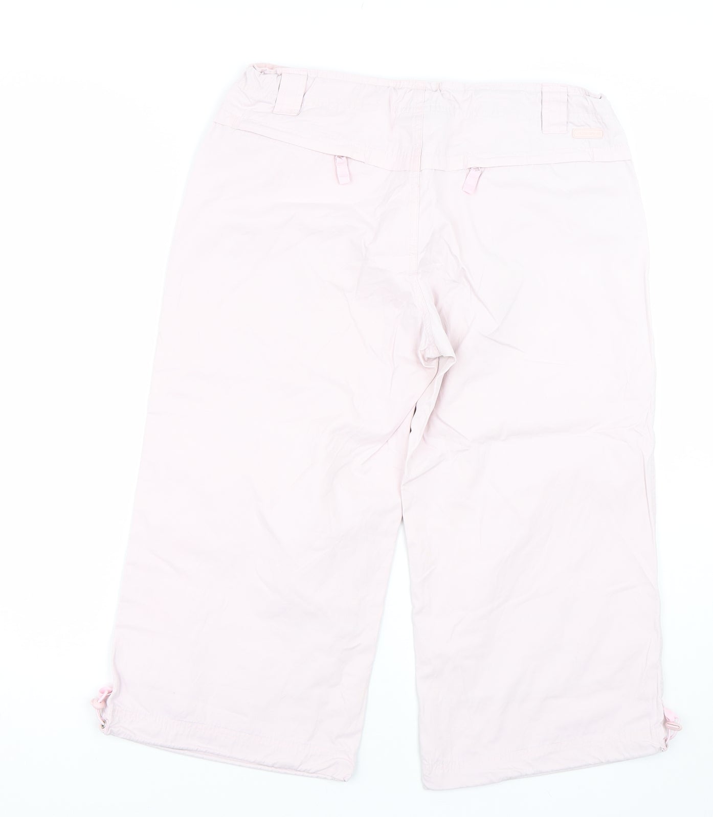Olympus Womens Pink   Cropped Trousers Size 12 L20 in