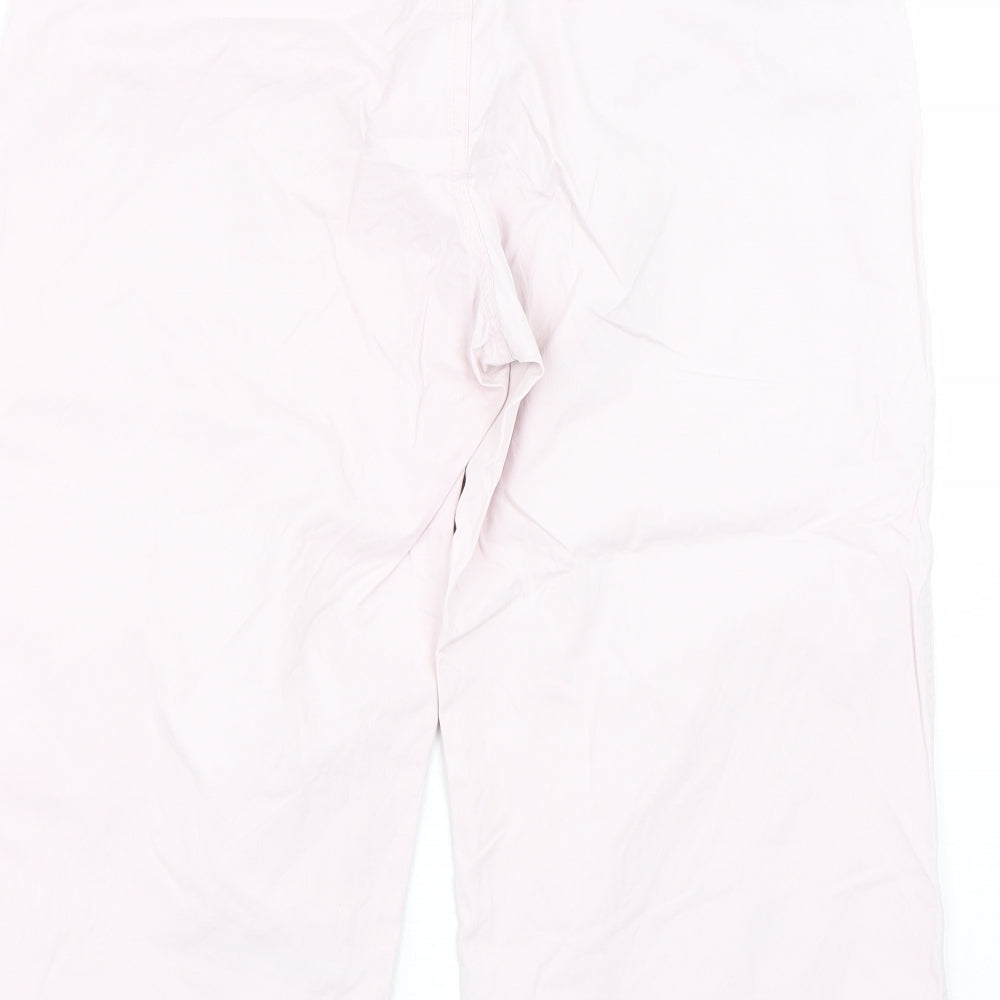 Olympus Womens Pink   Cropped Trousers Size 12 L20 in