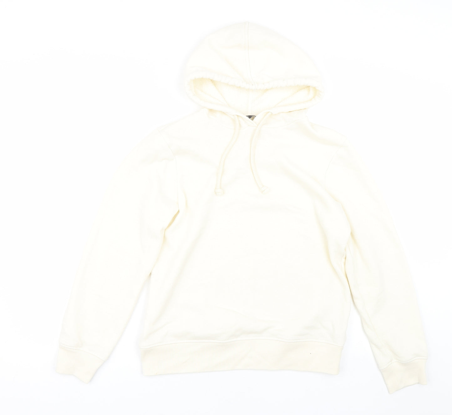 M&S Womens White   Pullover Hoodie Size 10