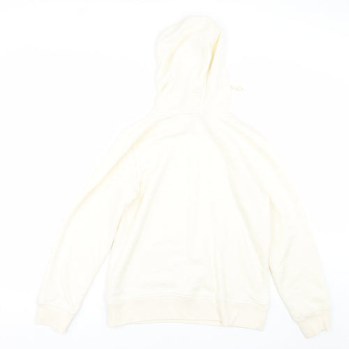 M&S Womens White   Pullover Hoodie Size 10