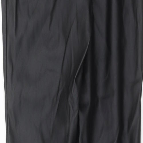 Missguided Womens Black   Trousers  Size 10 L29 in