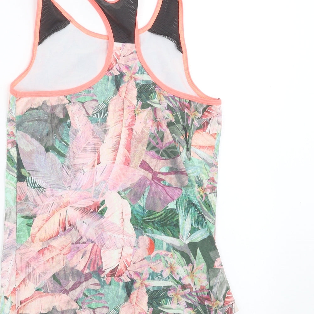 NEXT Girls Multicoloured Floral  Basic Tank Size 9 Years  - sports top