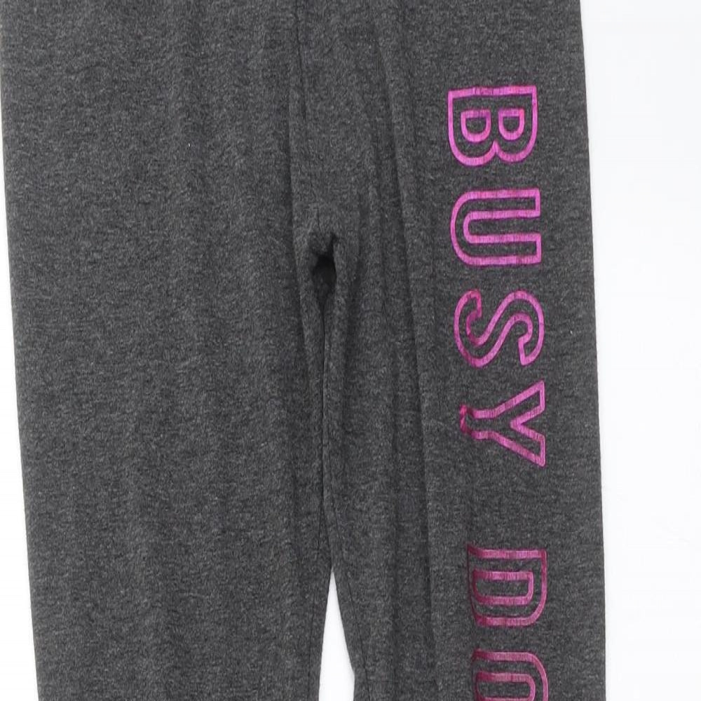 Primark Girls Grey   Carrot Trousers Size 10-11 Years - Busy doing Nothing