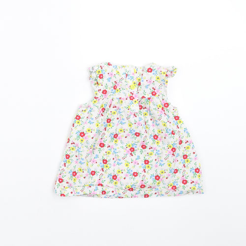 TU Girls Multicoloured Floral  Basic Blouse Size 6-9 Months